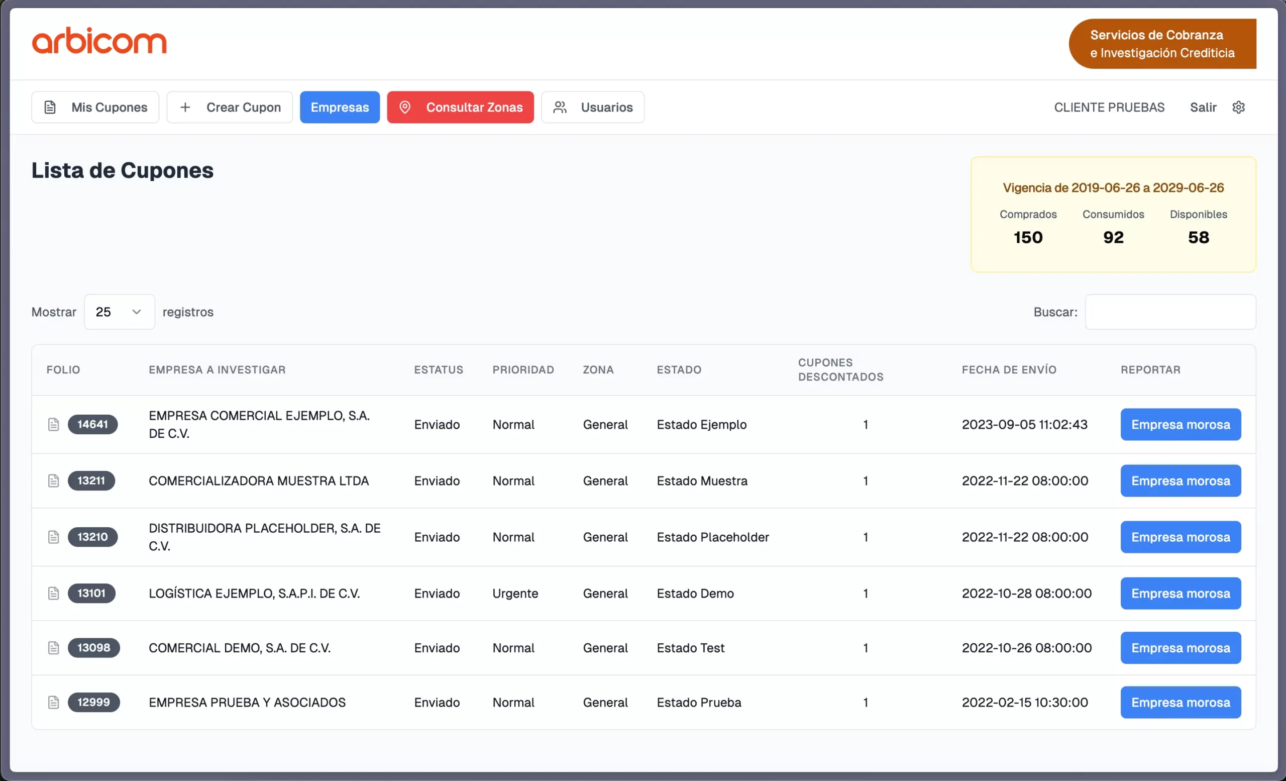 Plataforma de gestión de cobranza y recuperación de cartera vencida